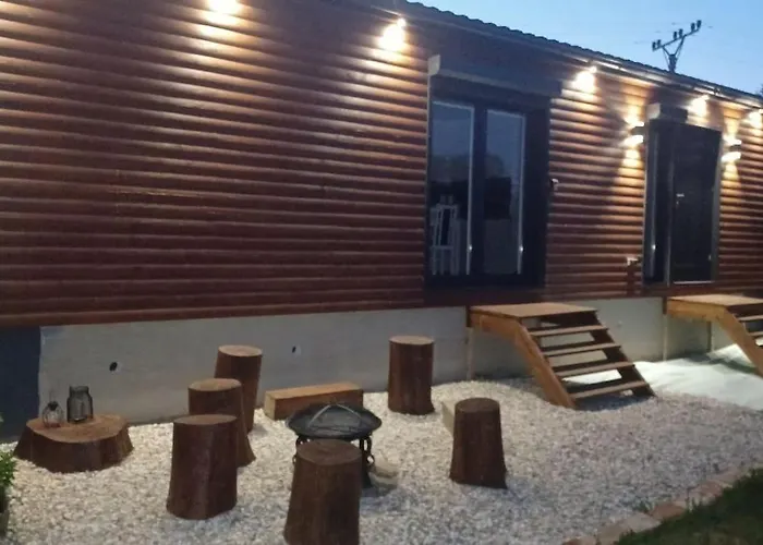 Ferienhaus Novy Mobilheim Stropesin